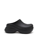 【BALENCIAGA】MEN'S CROCS MULE IN BLACK 42 BALENCIAGA | x Crocs Platform Rubber Mules | Men | Lane Crawford
