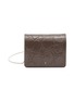 Main View - Click To Enlarge - GU_DE - ‘Tiny’ Crocodile Embossed Leather Box Clutch