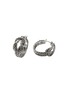 Main View - Click To Enlarge - JOHN HARDY - ‘Classic Chain’ Silver Knotted Double Chain Hoop Earrings