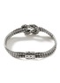 JOHN HARDY - ‘Classic Chain’ Silver Knotted Double Slim Chain Bracelet