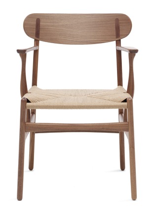 Main View - Click To Enlarge - CARL HANSEN & SØN - F429 Signature Chair — Walnut Oil/Tan