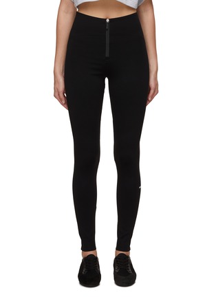 Main View - Click To Enlarge - ALAÏA - Logo Sports Leggings