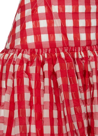  - ALAÏA - Gingham Maxi Skirt