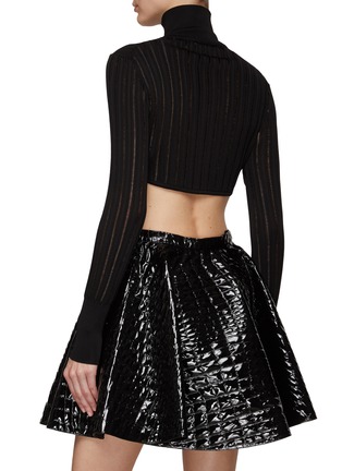 Back View - Click To Enlarge - ALAÏA - Crinoline Cropped Top