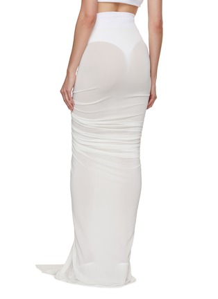 Back View - Click To Enlarge - ALAÏA - Draped Column Skirt