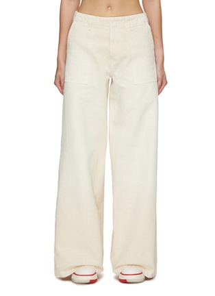 Main View - Click To Enlarge - AMIRI - Straight Leg Jacquard Military Pant