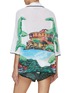 Back View - Click To Enlarge - AMIRI - Eden Rock Crochet Shirt