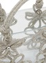 Detail View - Click To Enlarge - CULT GAIA - Nano ‘Bloom’ Crystal Embellished Flower Motif Top Handle Bag