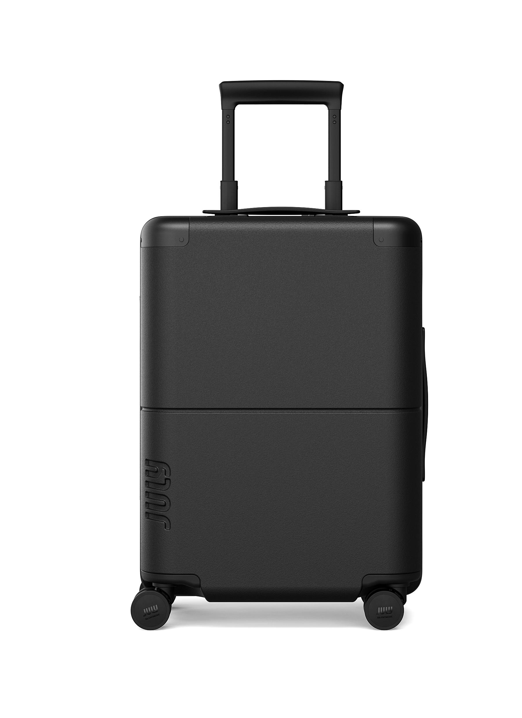 Carry On Suitcase - Charcoal Black