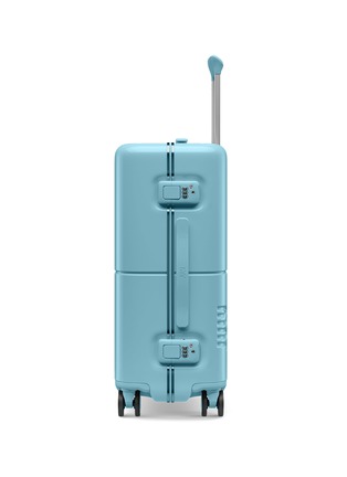 Front View - Click To Enlarge - JULY - Carry On Trunk — Coastal Blue