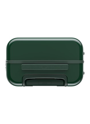 Back View - Click To Enlarge - JULY - Carry On Trunk — Deep Green
