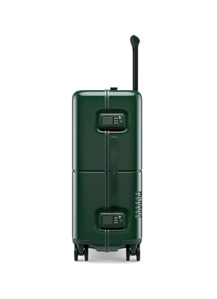 Front View - Click To Enlarge - JULY - Carry On Trunk — Deep Green