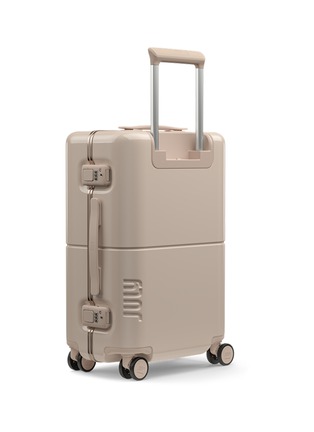 Front View - Click To Enlarge - JULY - Carry On Trunk — Light Sand