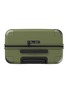 Back View - Click To Enlarge - JULY - Checked Suitcase — Moss Green