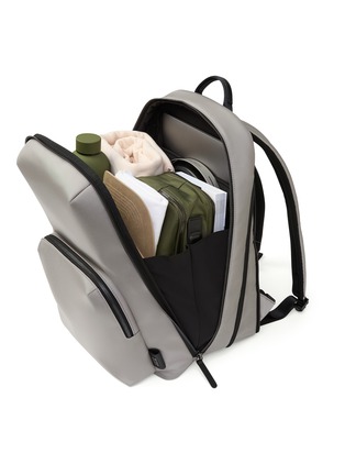 Detail View - Click To Enlarge - JULY - Volume+ Backpack — Grey