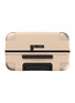 Back View - Click To Enlarge - JULY - Checked Suitcase — Sand