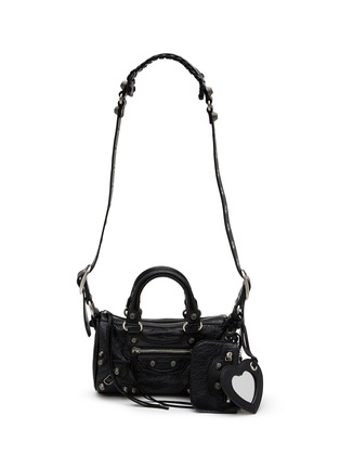 Main View - Click To Enlarge - BALENCIAGA - Mini Le Cagole Leather Duffle Bag