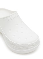 BALENCIAGA | x Crocs Platform Rubber Mules | WHITE | Women