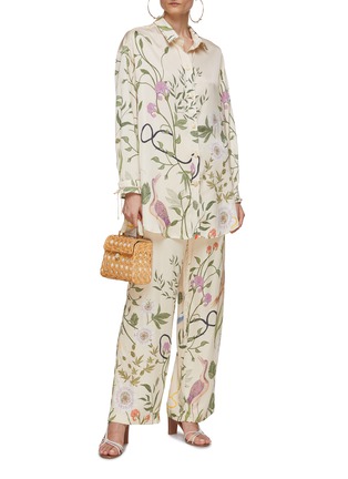Figure View - Click To Enlarge - AGUA BY AGUA BENDITA - Memoria Paraíso Pants
