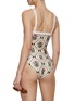 Back View - Click To Enlarge - AGUA BY AGUA BENDITA - Limón Jarrón Hand Embroidered Swimsuit