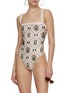 Figure View - Click To Enlarge - AGUA BY AGUA BENDITA - Limón Jarrón Hand Embroidered Swimsuit