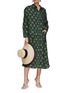 Figure View - Click To Enlarge - AGUA BY AGUA BENDITA - Frida Polilla Shirt Dress