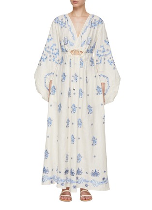 Main View - Click To Enlarge - AGUA BY AGUA BENDITA - Francisca Tinaja Maxi Dress