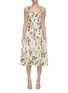 Main View - Click To Enlarge - AGUA BY AGUA BENDITA - Níspero Boquet Midi Dress