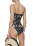 Back View - Click To Enlarge - AGUA BY AGUA BENDITA - Durazno Paraíso Hand Embroidered Swimsuit