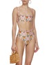 Figure View - Click To Enlarge - AGUA BY AGUA BENDITA - Olmo Lunar Hand Embroidered Bikini Set