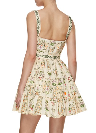 Back View - Click To Enlarge - AGUA BY AGUA BENDITA - Lima Bouquet Mini Dress