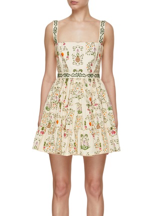 Main View - Click To Enlarge - AGUA BY AGUA BENDITA - Lima Bouquet Mini Dress