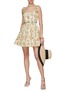 Figure View - Click To Enlarge - AGUA BY AGUA BENDITA - Lima Bouquet Mini Dress