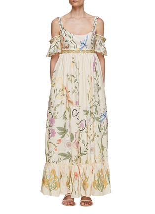 Main View - Click To Enlarge - AGUA BY AGUA BENDITA - Sueño Paraíso Maxi Dress