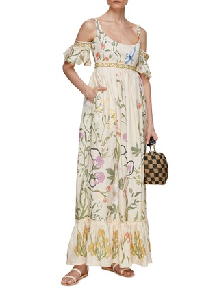 Figure View - Click To Enlarge - AGUA BY AGUA BENDITA - Sueño Paraíso Maxi Dress