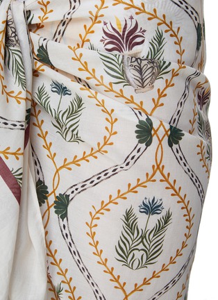  - AGUA BY AGUA BENDITA - Orquídea Jarrón Midi Wrap Skirt
