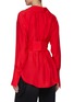 Back View - Click To Enlarge - GAUGE81 - Sabinas Silk Wrapped Shirt
