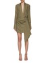 Main View - Click To Enlarge - GAUGE81 - Gravia Silk Shirt Dress