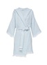 Main View - Click To Enlarge - ABYSS - Bees Hooded Bathrobe Aqua — Large