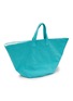  - ABYSS - Beach Bag — White/Lagoon