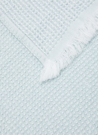 Detail View - Click To Enlarge - ABYSS - Bees Hand Towel — Aqua
