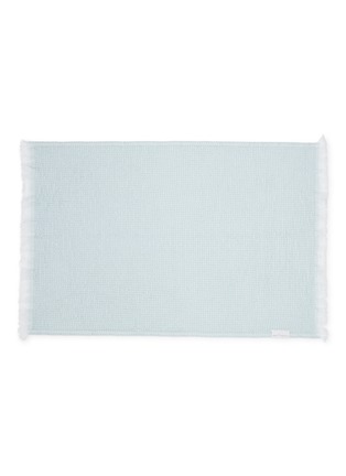 Main View - Click To Enlarge - ABYSS - Bees Hand Towel — Aqua