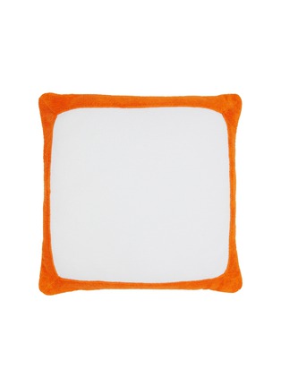 Main View - Click To Enlarge - ABYSS - Portofino Cushion — White/Tangerine