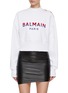 Main View - Click To Enlarge - BALMAIN - Logo Print Sweatshirt