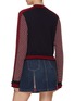 Back View - Click To Enlarge - BALMAIN - Monogram Knit Sweater