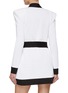 Back View - Click To Enlarge - BALMAIN - 6-Button Belted Knit Cardigan