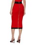 Back View - Click To Enlarge - BALMAIN - Buttoned Knit Midi Skirt
