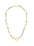 Main View - Click To Enlarge - MISSOMA - X Harris Reed ‘In Good Hands’ 18K Gold Plated Brass Gemstone Pearl Necklace