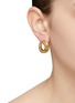 Figure View - Click To Enlarge - MISSOMA - 18k Gold Plated Brass Medium Twisted Stud Earrings
