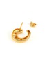 Detail View - Click To Enlarge - MISSOMA - 18k Gold Plated Sterling Silver Mini Twisted Stud Earrings